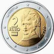 Монета в 2 евро