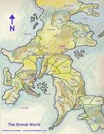 Карта империи Дренаи