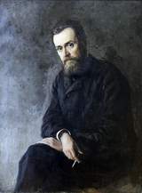 Николай Ярошенко. Портрет писателя Г. И. Успенского (1884)