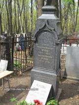 Могила Иннокентия Жукова на Введенском кладбище